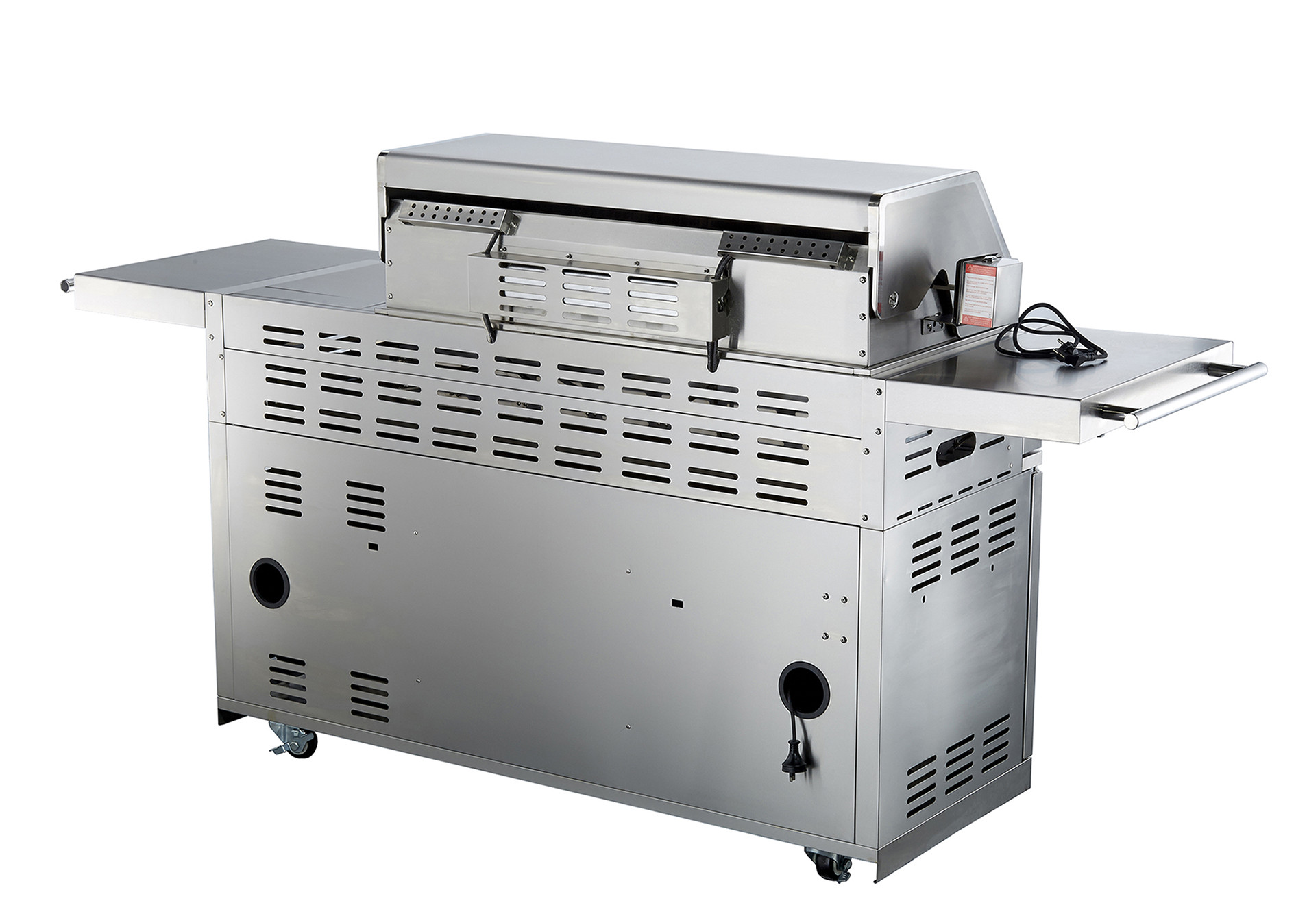 REAR NAT GAS & POWER CORD PORTS