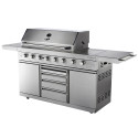 ChefMaster-8 Six+Two Burner BBQ -  $4495.00
