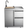 SINK MODULE WITH FITTED CHOPPING BOARD